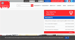 Desktop Screenshot of lancsfirerescue.org.uk